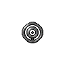 Metallic Unown (O)